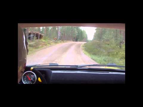 Kaakkois Ralli 2014 EK 5 Krouvi/Brofors in-car